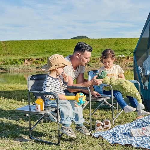 Busy Bee Kids Lightweight Camping Chair with Table