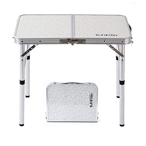 Adjustable Height Folding Camp Table for Kids