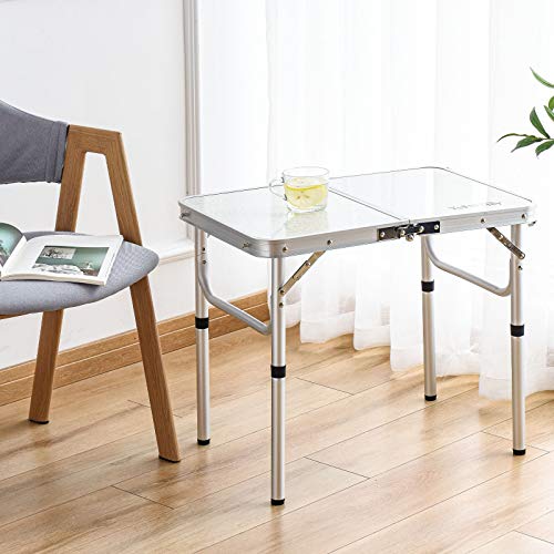 Adjustable Height Folding Camp Table for Kids