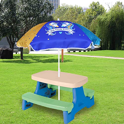 Kids' 47-Inch Beach Umbrella for Playtime Fun