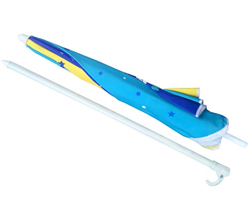 Kids' 47-Inch Beach Umbrella for Playtime Fun