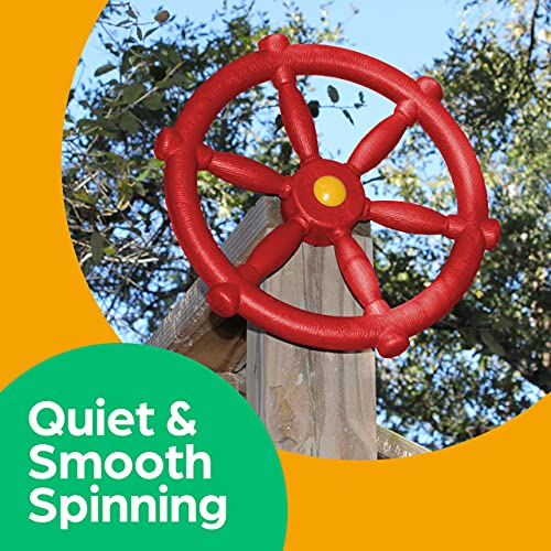 Pirate Ship Steering Wheel for Kids Playhouse