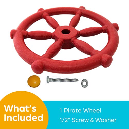 Pirate Ship Steering Wheel for Kids Playhouse