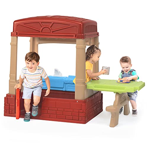 Sunny Day Cottage Playhouse with Kitchenette for Kids