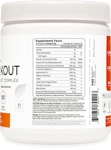 CherryLimeade Pump Pre Workout Nitric Oxide Booster