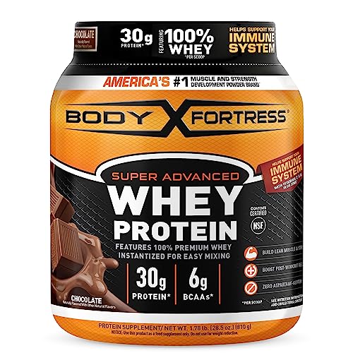Chocolate Whey Protein Powder, 1.78 lb
