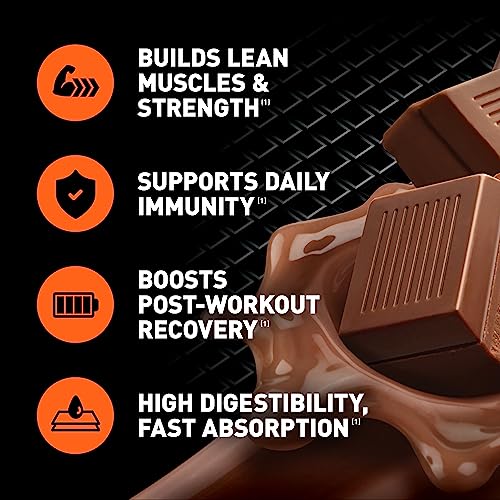 Chocolate Whey Protein Powder, 1.78 lb