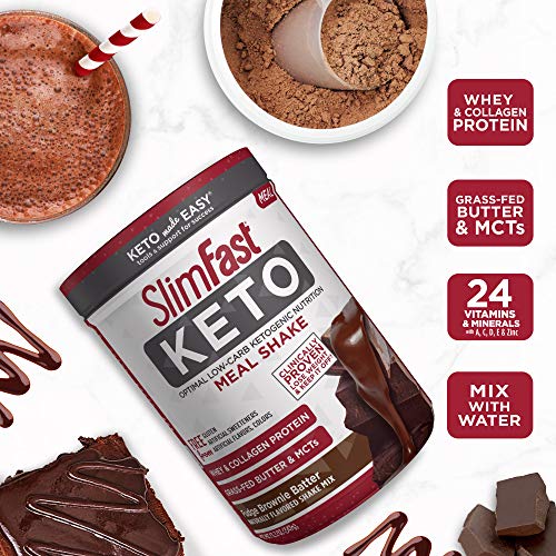 Keto Meal Replacement Powder - Fudge Brownie Batter