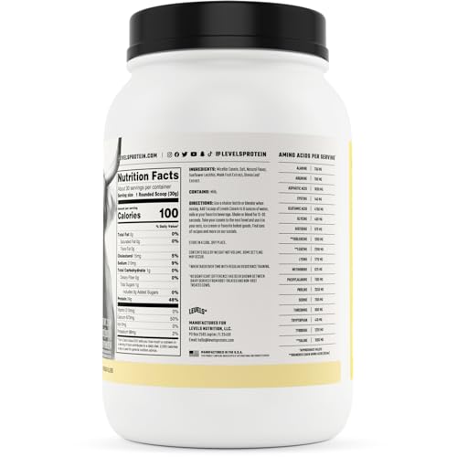 Vanilla Bean Micellar Casein Protein, Hormone-Free, 2LB