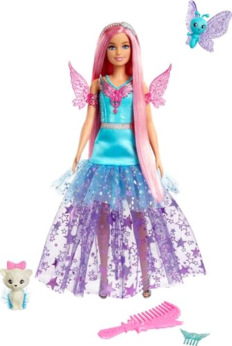 Barbie Doll with Fairytale Pets and Fantasy Hair