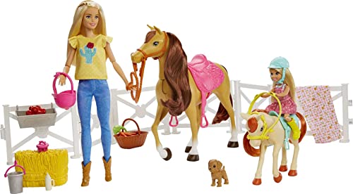 Barbie & Chelsea Playset with 2 Horses