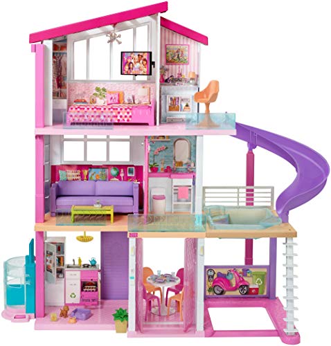 Barbie Dreamhouse: 70+ Accessories, Transforming Furniture, Lights & Sounds