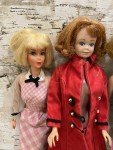 Vintage 1950’s 1960’s BARBIE DOLL Lot Of 6 Dolls Case Clothing .!!