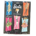 Barbie Mattel Five Magnet Set Classic Retro Vintage Ponytail 1950s 1960s AtaBoy