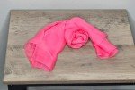 Vintage 1950s 1960s Barbie Pink Silk Scarf