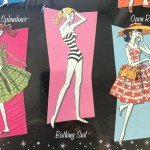 Barbie Mattel Five Magnet Set Classic Retro Vintage Ponytail 1950s 1960s AtaBoy