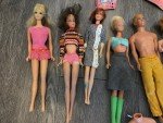 VINTAGE Barbie Doll Lot Mattel Family Foldout Case House Clothes 1950s 60’s RARE