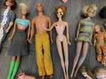 VINTAGE Barbie Doll Lot Mattel Family Foldout Case House Clothes 1950s 60’s RARE