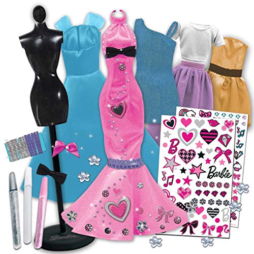 Barbie Fashion Designer Doll - 5 Outfits Kit