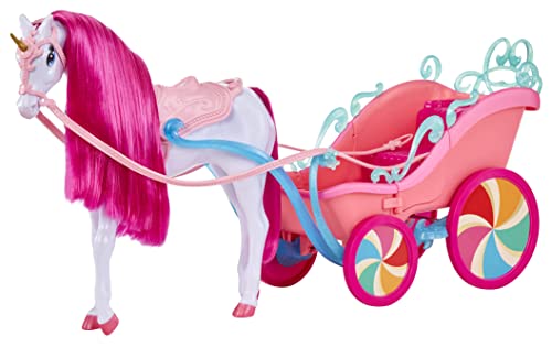 Dream Ella Candy Carriage and Pearlized White Unicorn