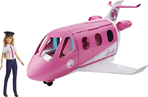 Barbie Dreamplane Playset with Doll and 15+ Travel Accessories