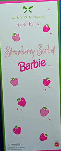 1998 Avon Strawberry Sorbet Barbie Exclusive Edition