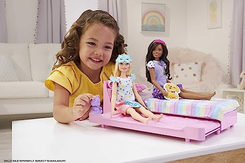 Barbie Dollhouse Furniture Set with Bed and Puppy
