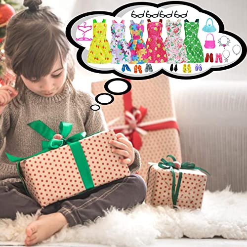 Barbie Doll Clothes and Accessories - 42 Piece Set