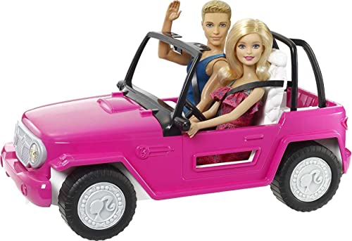 Barbie Beach Cruiser with Doll & Ken Outfit