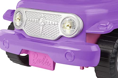 Barbie Purple Off-Road Car with Pink Seats
