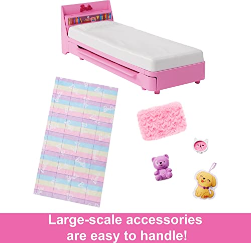 Barbie Dollhouse Furniture Set with Bed and Puppy
