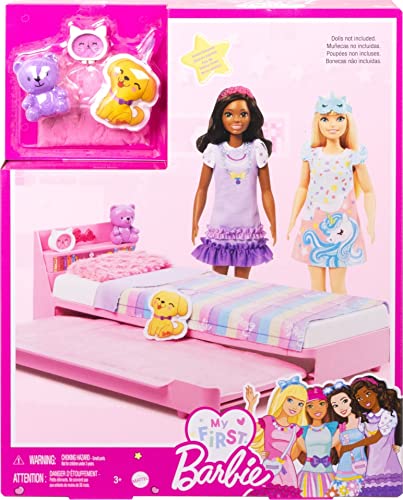 Barbie Dollhouse Furniture Set with Bed and Puppy
