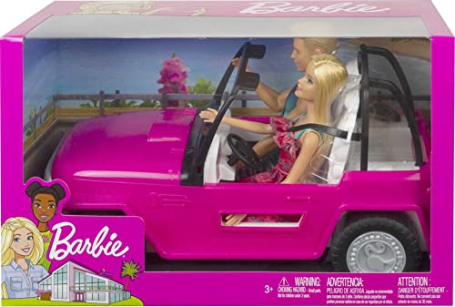 Barbie Beach Cruiser with Doll & Ken Outfit