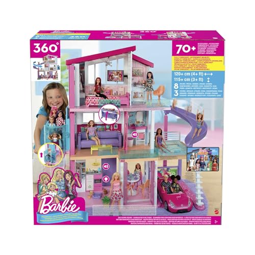 Barbie Dreamhouse: 70+ Accessories, Transforming Furniture, Lights & Sounds
