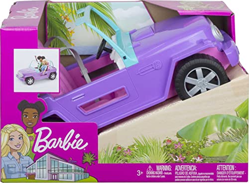 Barbie Purple Off-Road Car with Pink Seats