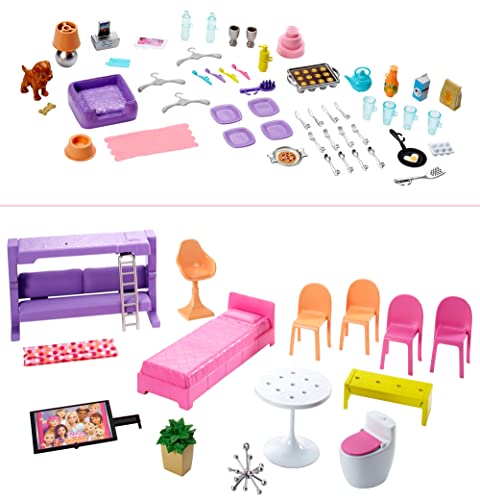 Barbie Dreamhouse: 70+ Accessories, Transforming Furniture, Lights & Sounds
