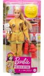 Barbie Careers Doll & Playset, Firefighter Playset with Blonde Fashion Doll, 1 Puppy Figure, Furniture & Accessories (Amazon Exclusive)