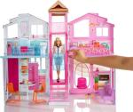 Barbie 3-Story Townhouse with Rooftop Lounge
