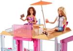Barbie 3-Story Townhouse with Rooftop Lounge