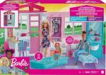 Barbie Portable Playset with Accessories: Kitchen, Bedroom, Bathroom