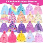 57-Piece Barbie Doll Clothes and Accessories Bundle