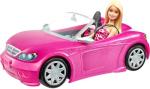 Barbie Sparkly Pink Car and Doll Set
