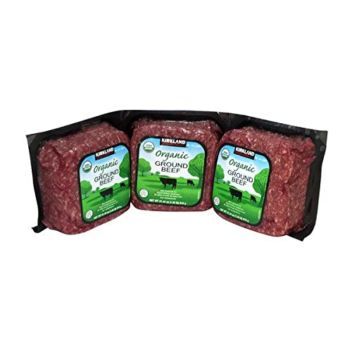 Organic Ground Beef - Antibiotic-Free - Hormone-Free - 2 Pack (64oz Each)