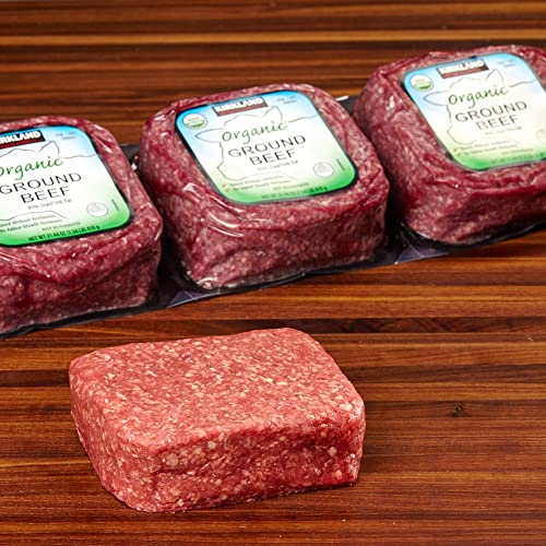 Organic Ground Beef - Antibiotic-Free - Hormone-Free - 2 Pack (64oz Each)