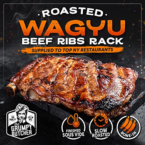 Grumpy Butcher Wagyu Beef Short Ribs, 4 pack