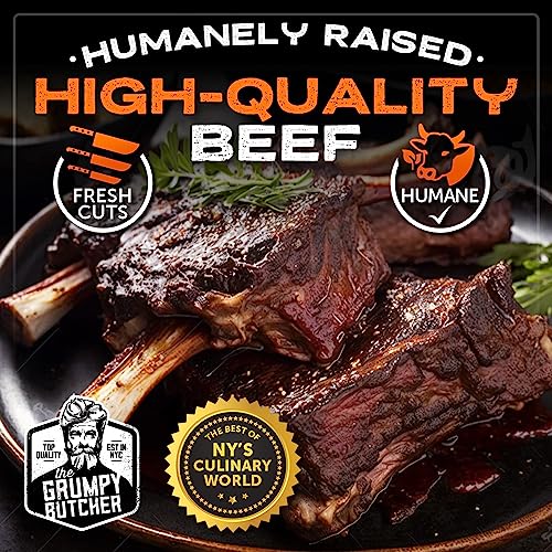 Grumpy Butcher Wagyu Beef Short Ribs, 4 pack