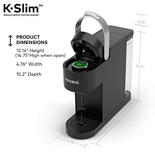 Keurig K-Slim Single Serve Coffee Maker (Black)