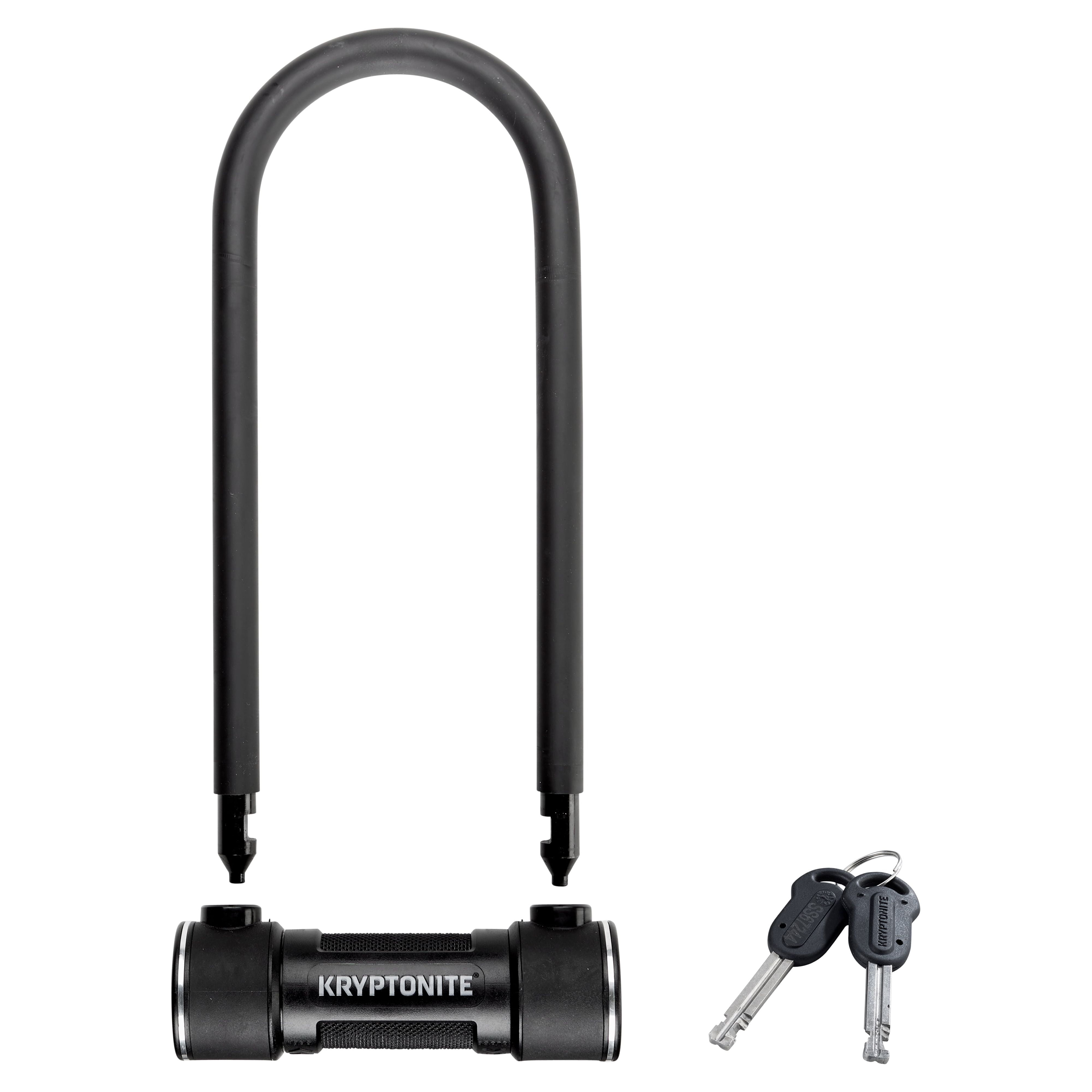 Kryptonite 14mm U-lock + cable for bikes