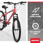 24" Huffy Stone Mountain Bike, 21-Speed, Red