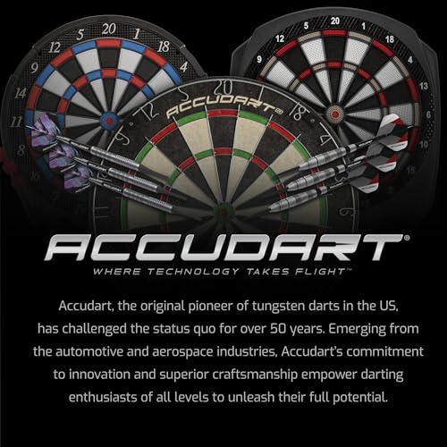 Accudart Edge Bristle Dartboard with Reduced Bounce Outs